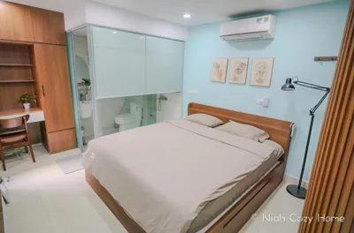 Double Room with Private Bathroom — Niah Cozy Home - Train Street